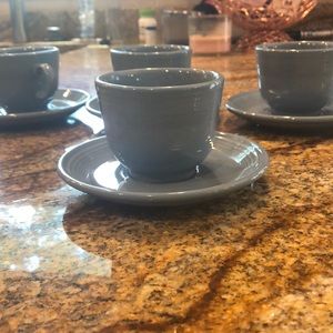 Fiesta Retired Periwinkle Cup and Saucer